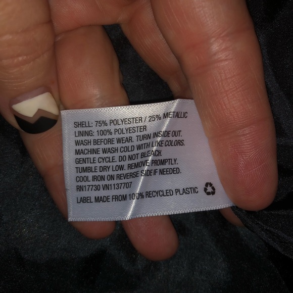 Cat and Jack 18-month Black and Gold Swan Dress - Picture 3 of 5